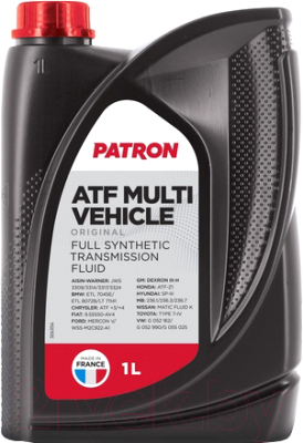 Трансмиссионное масло Patron Original Multi Vehicle ATF - фото