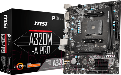 Материнская плата MSI A320M-A PRO