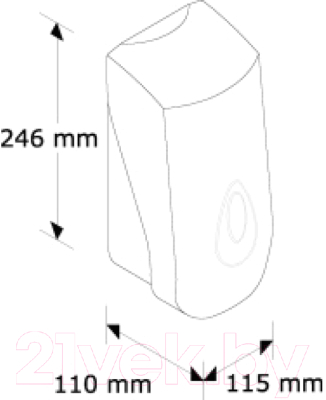 Дозатор Merida Top DN1TS / DTS101
