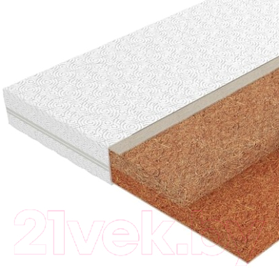 Матрас в кроватку EOS Беби-Юниор 55x115 (бязь)