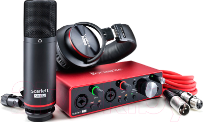 Аудиоинтерфейс Focusrite Scarlett 2i2 Studio 3rd Gen - фото