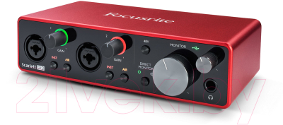 Аудиоинтерфейс Focusrite Scarlett 2i2 Studio 3rd Gen