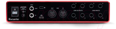 Аудиоинтерфейс Focusrite Scarlett 8i6 3rd Gen