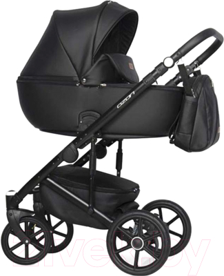 Детская универсальная коляска Riko Ozon 2 в 1 (06/Carbon) - фото