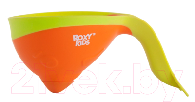 Ковшик для купания Roxy-Kids Flipper RBS-004-O с лейкой - фото