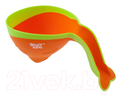 Ковшик для купания Roxy-Kids Flipper RBS-004-O с лейкой