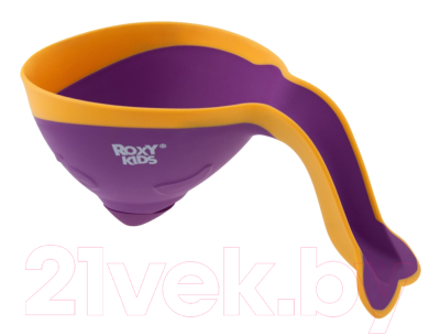 Ковшик для купания Roxy-Kids Flipper RBS-004-V с лейкой