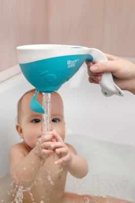 Ковшик для купания Roxy-Kids Flipper RBS-004-V с лейкой