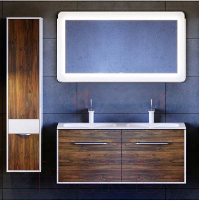 Тумба с умывальником Aqwella Malaga / Mal.01.12/CD (подвесная)