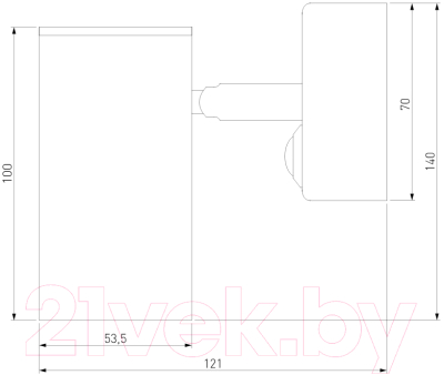 Спот Евросвет Rutero GU10 SW / MRL 1003