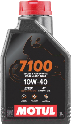 Моторное масло Motul 7100 4T 10W40 / 104091 - фото