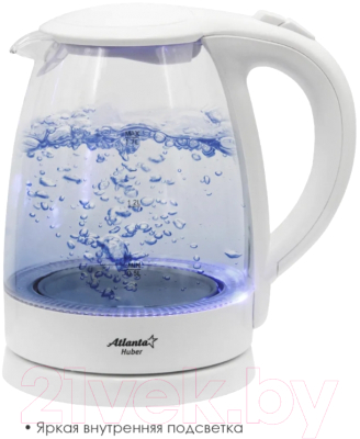 Электрочайник Atlanta АТН-2470 (белый)