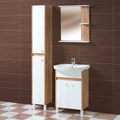 Тумба под умывальник Акваль Ирис 60 / ИРИС.60.00.00.N