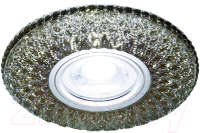 Точечный светильник Ambrella S333 BK/CLD - фото