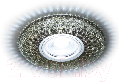 Точечный светильник Ambrella S333 BK/CLD