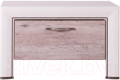 Тумба Anrex Olivia 1S (вудлайн кремовый/дуб анкона)