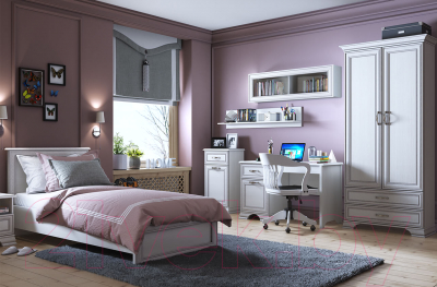 Шкаф Anrex Tiffany 2DG2S (вудлайн кремовый)