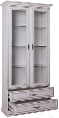 Шкаф с витриной Anrex Tiffany 2V2S
