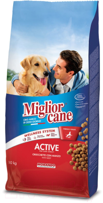 Сухой корм для собак Miglior Cane Croquettes Beef - фото