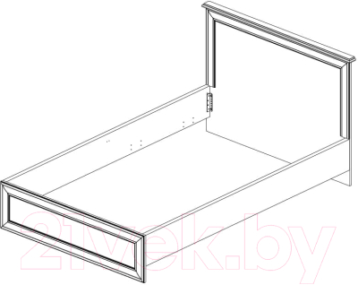 Полуторная кровать Anrex Tiffany 140