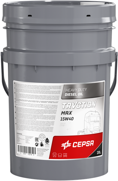 Моторное масло Cepsa Traction Max 15W40 / 522602277 - фото