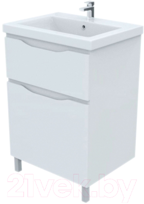 Тумба под умывальник АВН Латтэ 60 / 41.36 (1) - фото