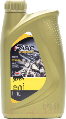 Моторное масло Eni I-Ride Moto 15W50 - фото