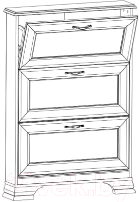 Тумба для обуви Anrex Tiffany 3D