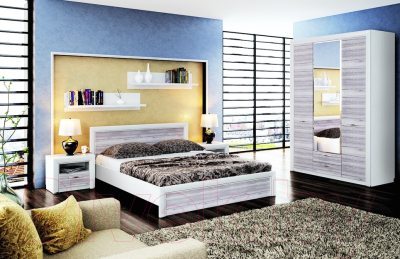 Полка Anrex Olivia BT (вудлайн кремовый)