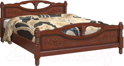 Полуторная кровать Bravo Мебель Елена 4 120x200 - фото