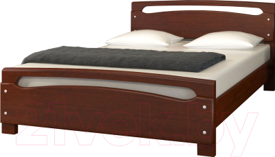 Двуспальная кровать Bravo Мебель Камелия 2 160x200 - фото