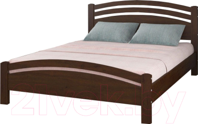 Полуторная кровать Bravo Мебель Камелия 3 140x200 - фото