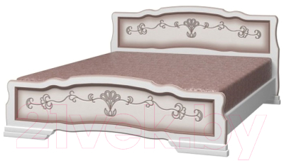 Двуспальная кровать Bravo Мебель Карина 6 160x200 - фото