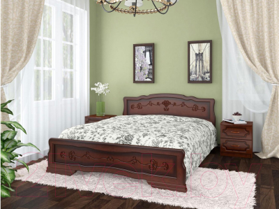Двуспальная кровать Bravo Мебель Карина 6 Тахта 160x200