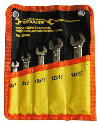Набор ключей Энкор 26066 - фото