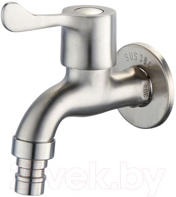 Кран на одну воду РМС SUS124KR-1/2 - фото