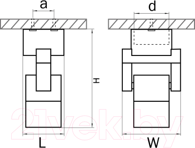 Спот Lightstar Illumo L1 051047