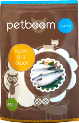 Сухой корм для кошек Petboom Рыба - фото