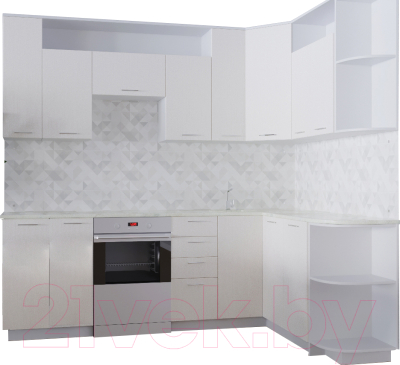 Кухонный гарнитур Артём-Мебель Виола СН-114 ДСП 2.6 Правая - фото