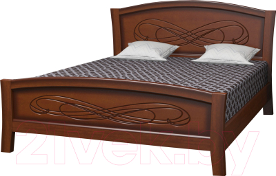 Двуспальная кровать Bravo Мебель Карина 16 160x200 - фото