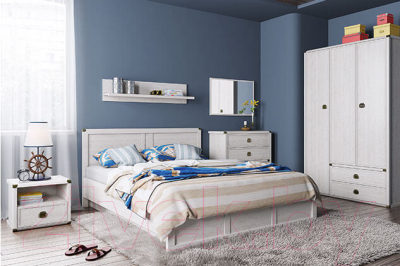 Комод Anrex Magellan 4S (сосна винтаж)