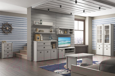 Комод Anrex Magellan 4S/50 (сосна винтаж)