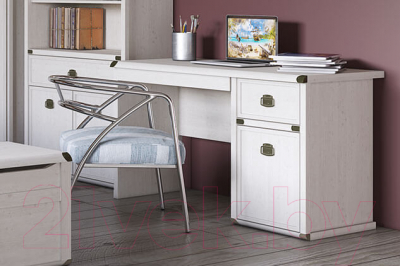 Письменный стол Anrex Magellan 1D2S (сосна винтаж)