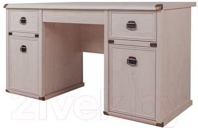 Письменный стол Anrex Magellan 2D3S (сосна винтаж) - фото