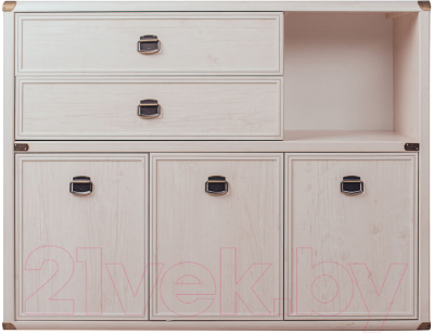 Тумба Anrex Magellan 3D2SN (сосна винтаж)