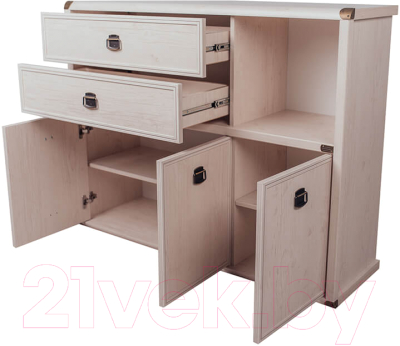 Тумба Anrex Magellan 3D2SN (сосна винтаж)