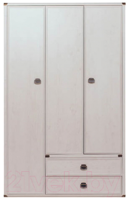 Шкаф Anrex Magellan 3DG2S (сосна винтаж)