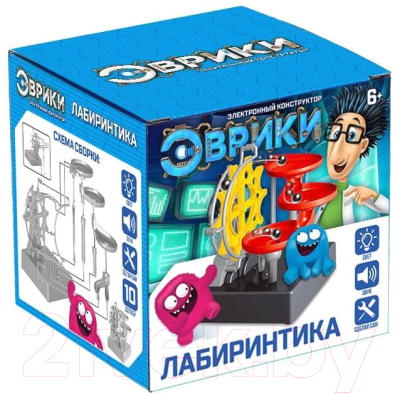 Конструктор электромеханический Эврики Лабиринтика / 3441928 - фото