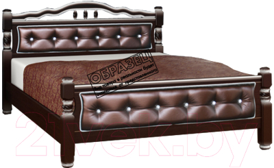 Полуторная кровать Bravo Мебель Карина 11 120x200 - фото