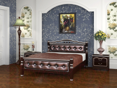 Полуторная кровать Bravo Мебель Карина 11 120x200